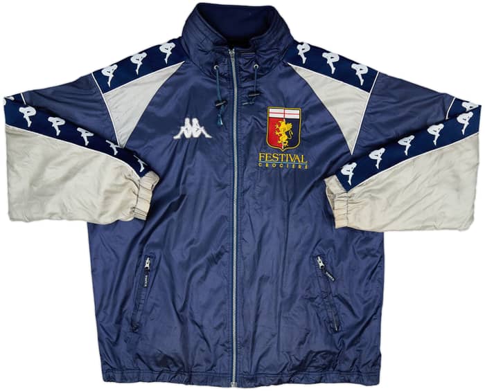 1998-01 Genoa Kappa Hooded Rain Coat - 8/10 - (XL)