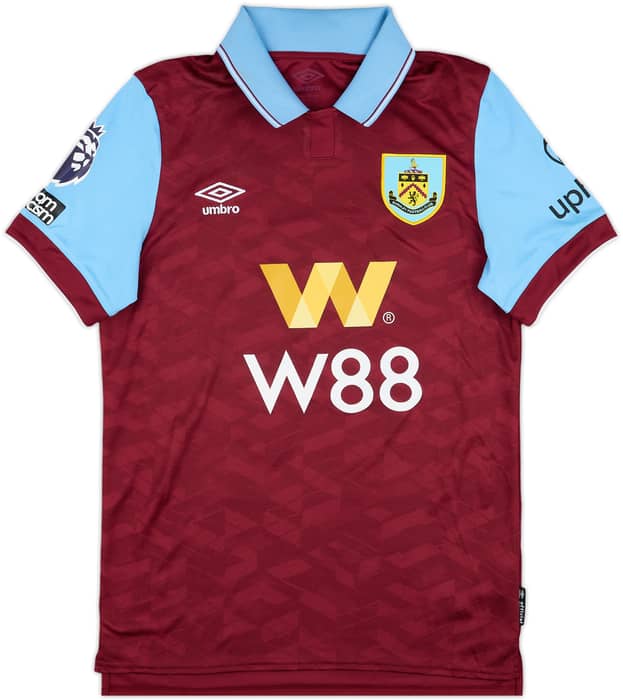 2023-24 Burnley Match Issue Home Shirt Brownhill #8