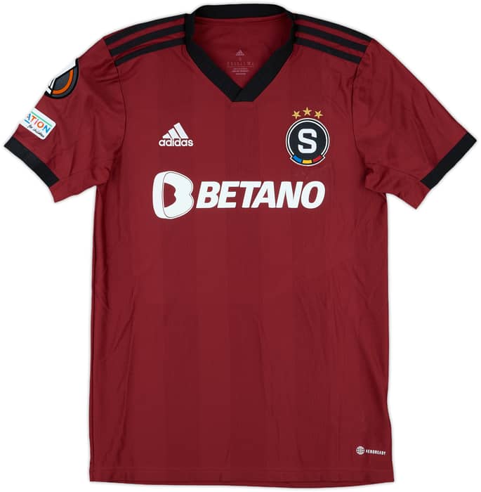 2023-24 Sparta Prague Match Issue Home Shirt Pesek #21
