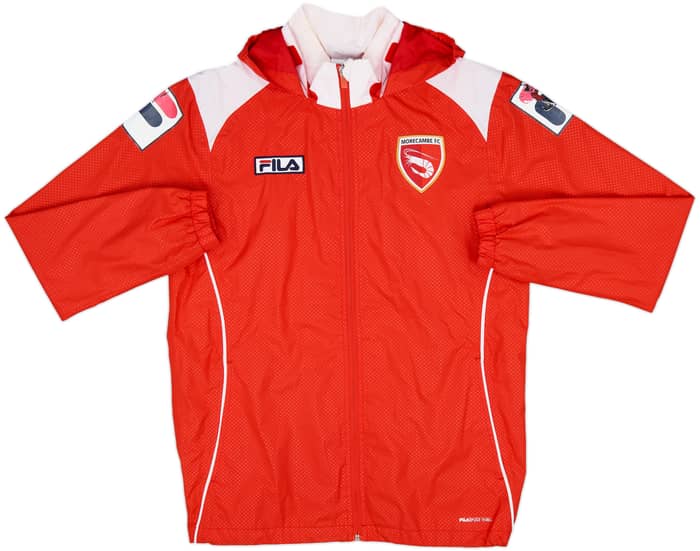 2012-13 Morecambe Fila Hooded Rain Jacket - 6/10 - (S)