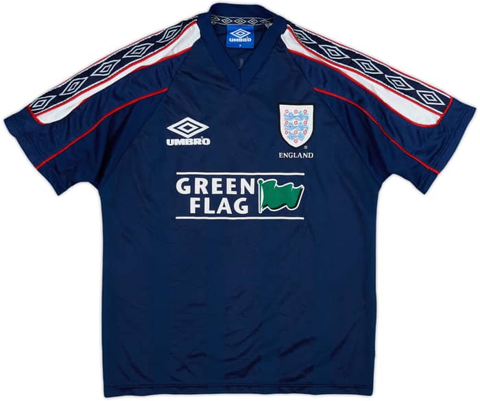 1998-00 England Umbro Training Shirt - 10/10 - (M)