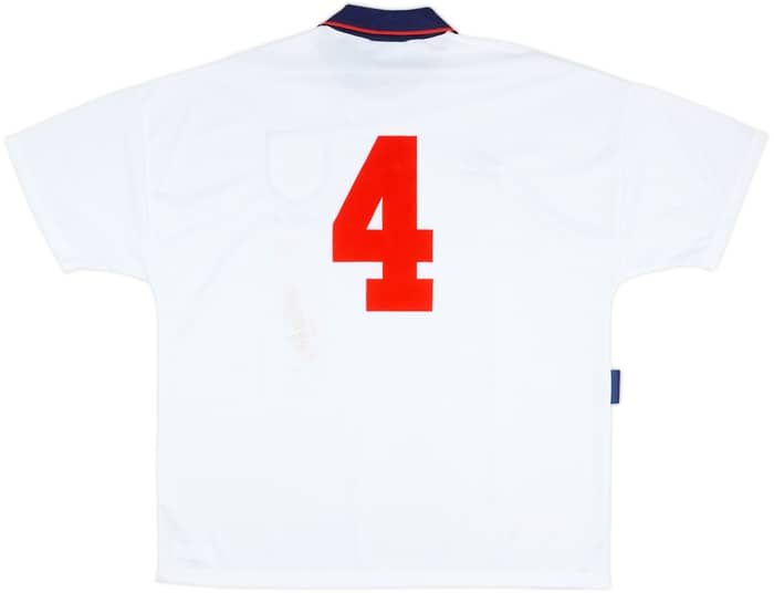1993-94 England Youth Match Issue Home Shirt #4