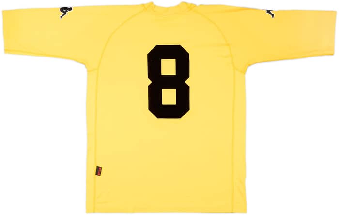 2002 Wales Match Issue Signed Third Shirt #8 (Johnson)