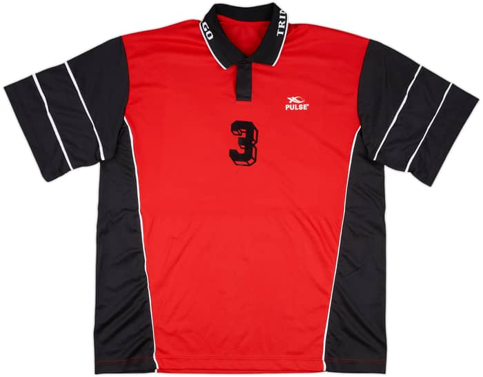 2001 Trinidad & Tobago Match Issue Home Shirt #3 (Cox)