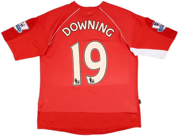 2008-09 Middlesbrough Home Shirt Downing #19 - 6/10 - (XL)