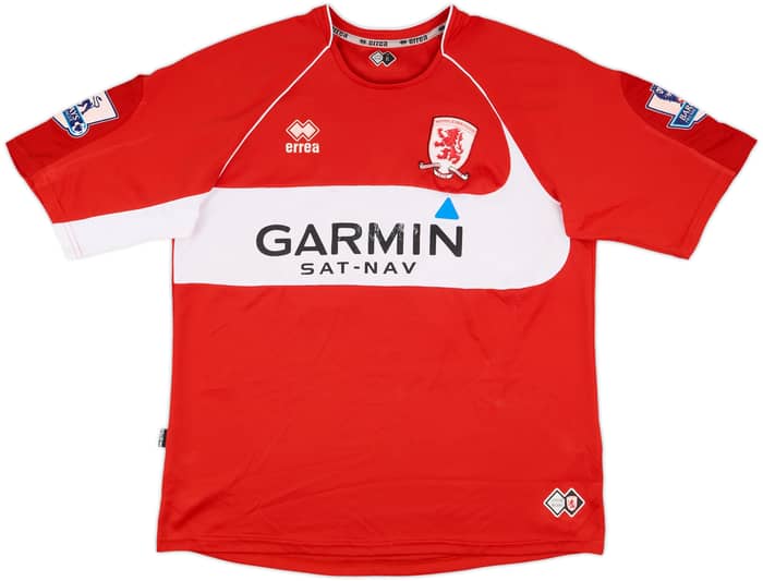 2008-09 Middlesbrough Home Shirt Downing #19 - 6/10 - (XL)