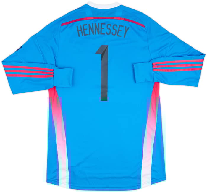 2014 Wales Match Issue GK Shirt Hennessey #1