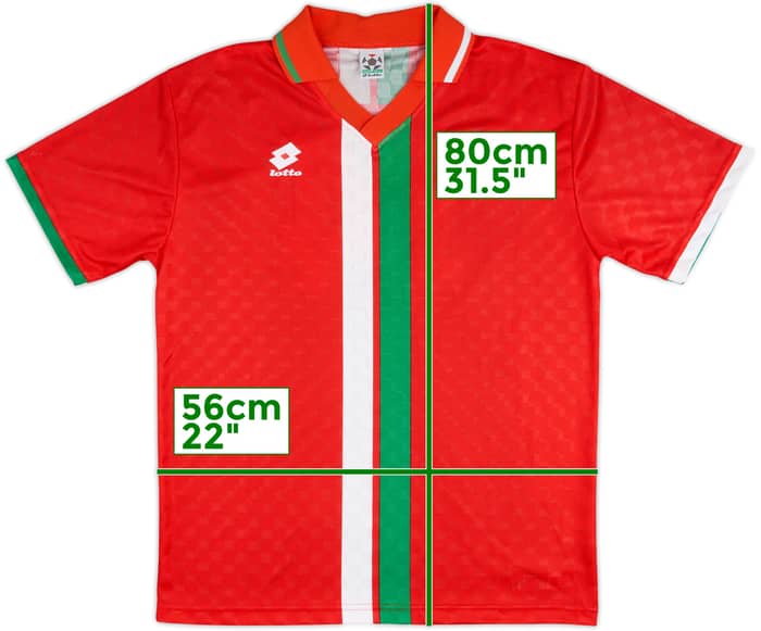 1996-97 Wales Match Issue Home Shirt #14