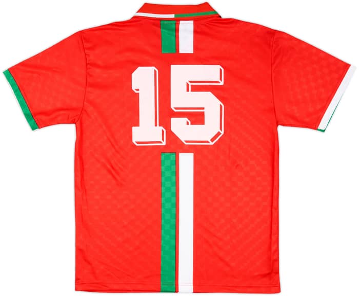 1996-97 Wales Match Issue Home Shirt #15