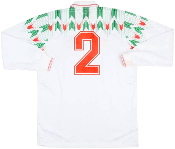 1990-92 Wales Match Issue Away L/S Shirt #2