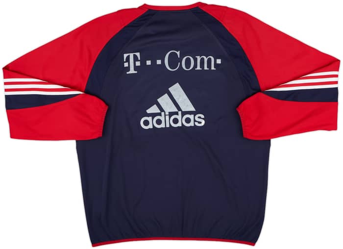 2003-04 Bayern Munich Player Issue adidas Sweat Top - 6/10 - (L/XL)