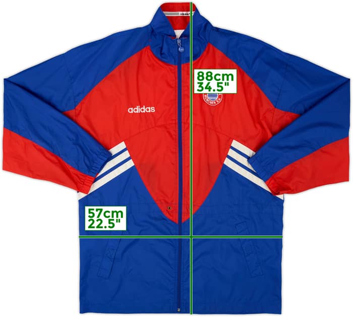 1993-95 Bayern Munich adidas Track Jacket - 7/10 - (M)