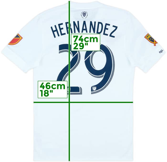 2017 Real Salt Lake Match Issue Away Shirt Hernandez #29