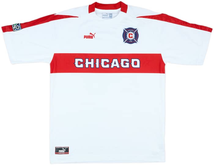 2003-04 Chicago Fire Signed Home Shirt McBride #20