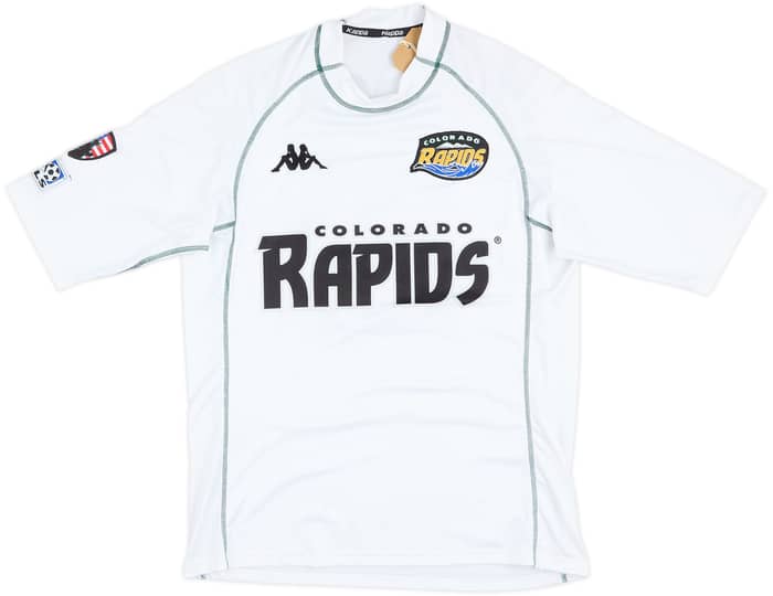 2002 Colorado Rapids Match Issue Away Shirt Quijano #21