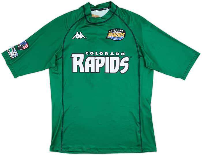 2001-02 Colorado Rapids Match Issue Home Shirt Baba #11
