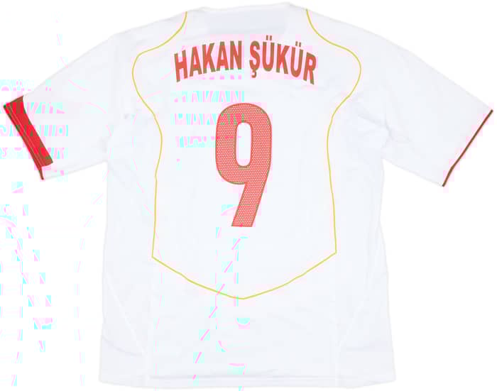 2004-06 Turkey Player Issue Away Shirt Hakan Sukur #9