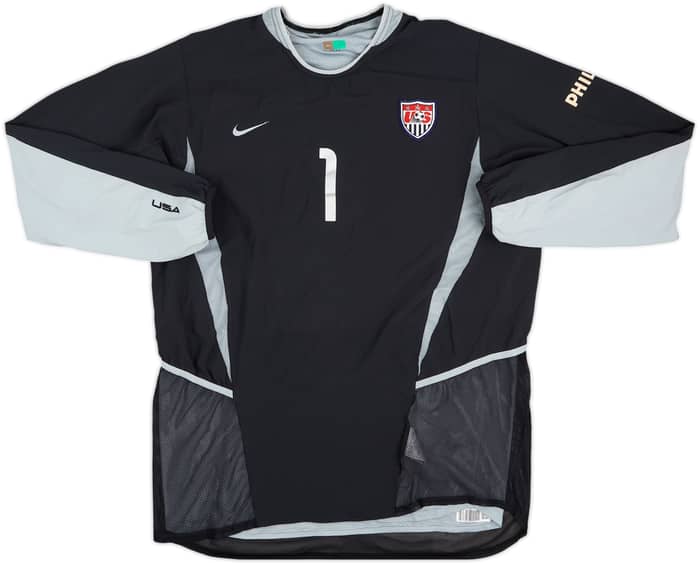 2002 USA Match Issue GK Shirt Meola #1
