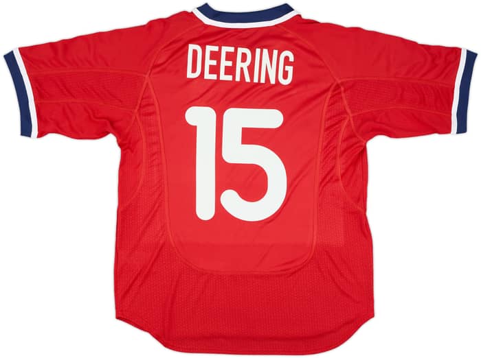 2000 USA Match Issue Signed Away Shirt Deering #15