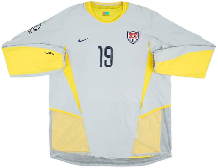 2002 USA Match Issue World Cup GK Shirt Meola #19