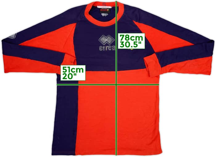 2007-08 Genoa Errea Training Top - 5/10 - (XL)