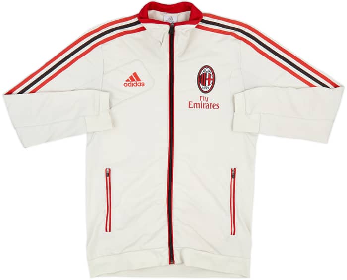 2012-13 AC Milan adidas Track Jacket - 8/10 - (S)