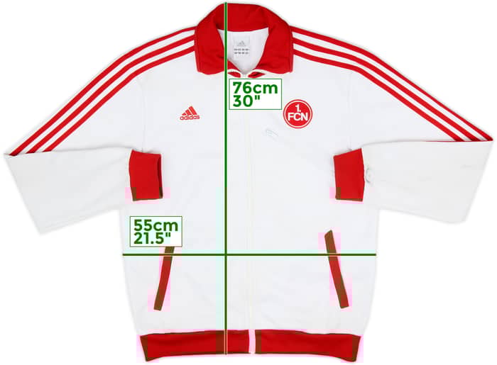 2010-11 Nurnberg adidas Track Jacket - 6/10 - (M)