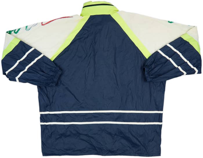 1990 Italy Diadora Hooded Rain Jacket - 8/10 - (L)