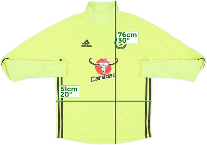 2016-17 Chelsea adidas Drill Top - 7/10 - (M)