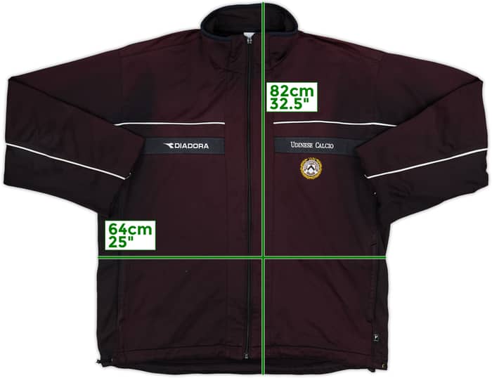 2000-01 Udinese Diadora Track Jacket - 4/10 - (XL)