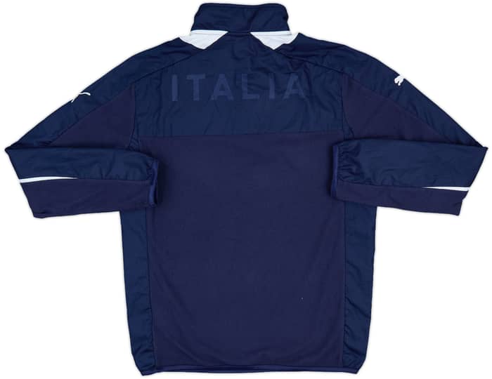 2010-12 Italy Puma 1/4 Zip Training Top - 8/10 - (S)