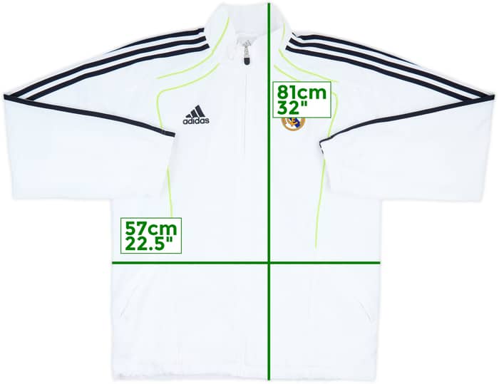 2010-11 Real Madrid adidas Track Jacket - 9/10 - (M/L)