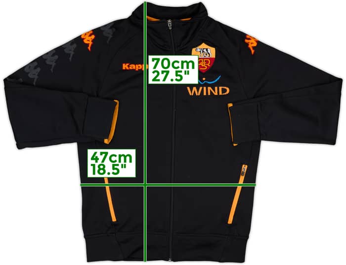 2008-09 Roma Kappa Track Jacket - 7/10 - (S)