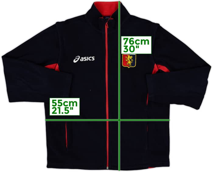 2008-09 Genoa Asics Fleece Jacket - 8/10 - (L)