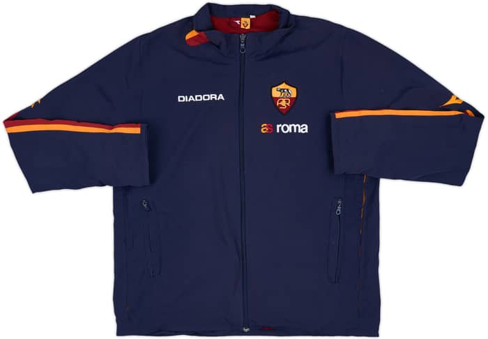 2005-06 Roma Diadora Track Jacket - 9/10 - (L)