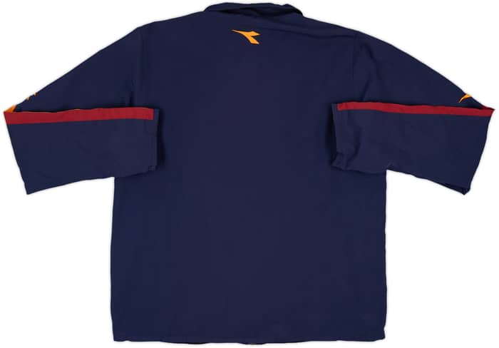 2005-06 Roma Diadora Track Jacket - 9/10 - (L)