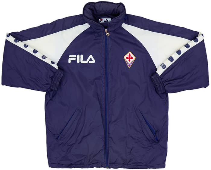 1999-00 Fiorentina Fila Padded Bench Coat - 6/10 - (S)