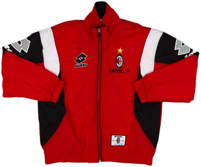 1994-95 AC Milan Lotto Track Jacket - 8/10 - (XL)