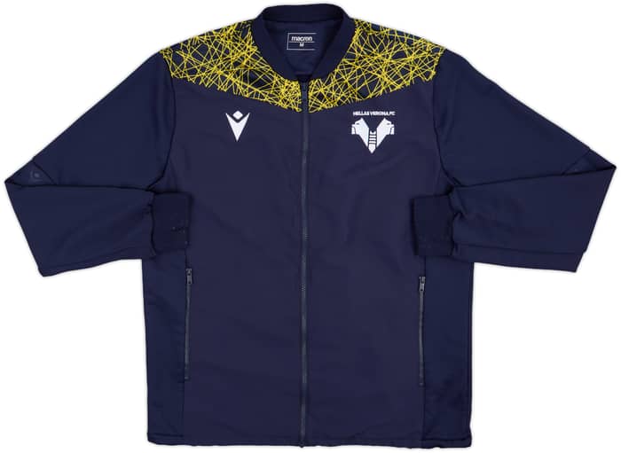 2021-22 Hellas Verona Macron Track Jacket - 10/10 - (M)