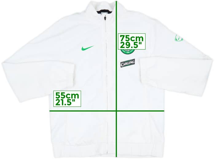2009-10 Celtic Nike Track Jacket - 6/10 - (L)