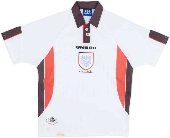 1997-99 England Home Shirt - 4/10 - (L)
