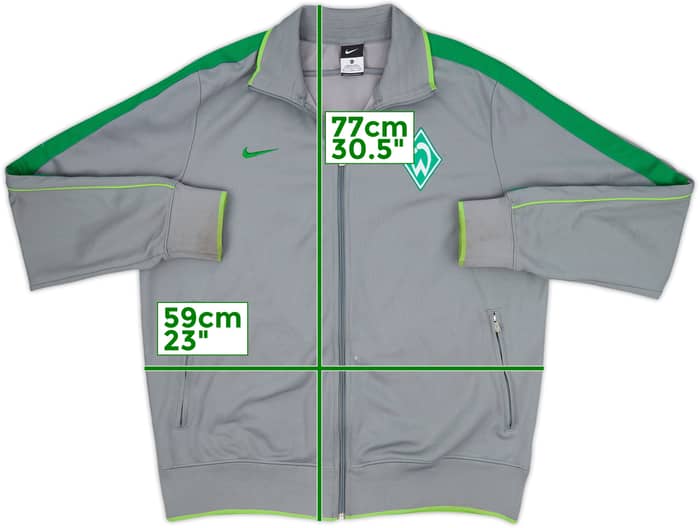 2012-13 Werder Bremen Nike Track Jacket - 6/10 - (XL)