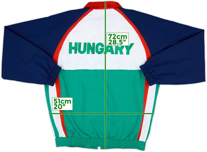 2000-02 Hungary adidas Track Jacket - 8/10 - (S)