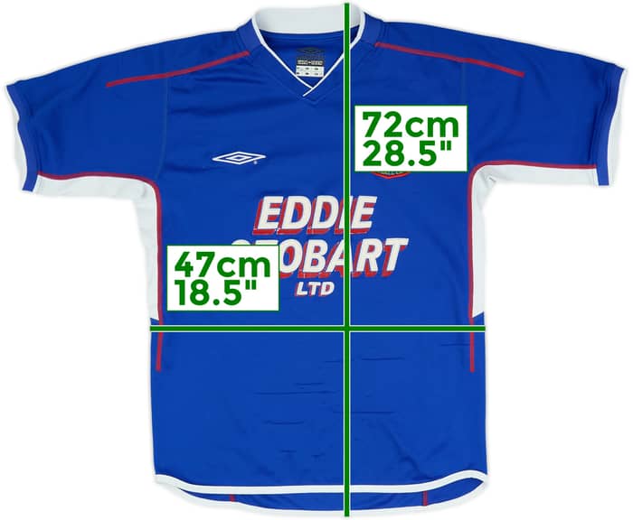 2003-04 Carlisle United Home Shirt - 4/10 - (S)