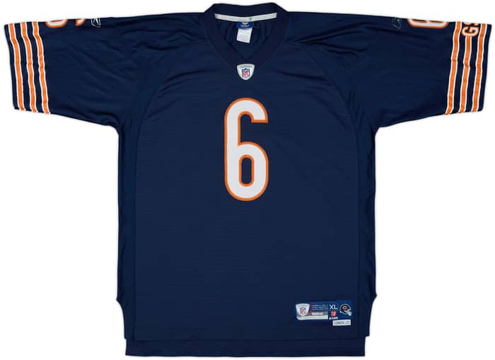 2009-11 Chicago Bears Cutler #6 Reebok Premier Home Jersey - 6/10 - (XL)