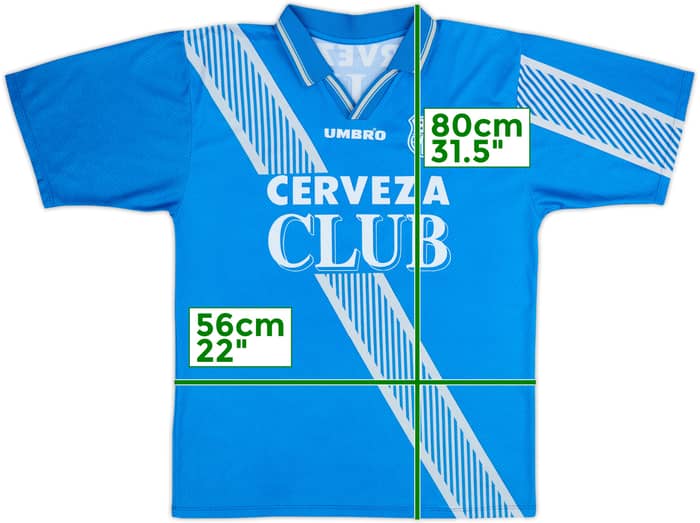 Camiseta de local de Emelec 1996 - 7/10 - (L)