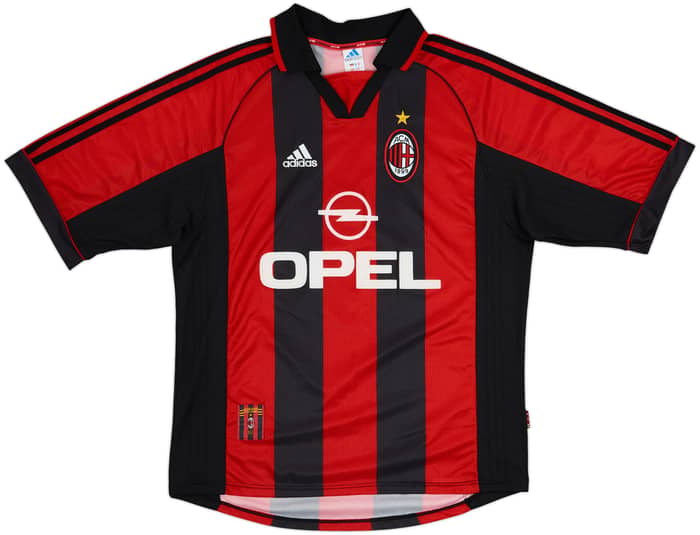 1998-00 AC Milan Home Shirt #2 - 7/10 - (L)
