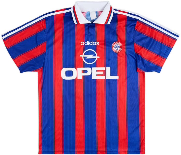 1995-97 Bayern Munich Home Shirt Matthaus #10 - 8/10 - (M)