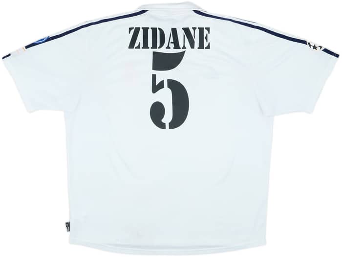 2002-03 Real Madrid Centenary Home Shirt Zidane #5 - 5/10 - (XXL)