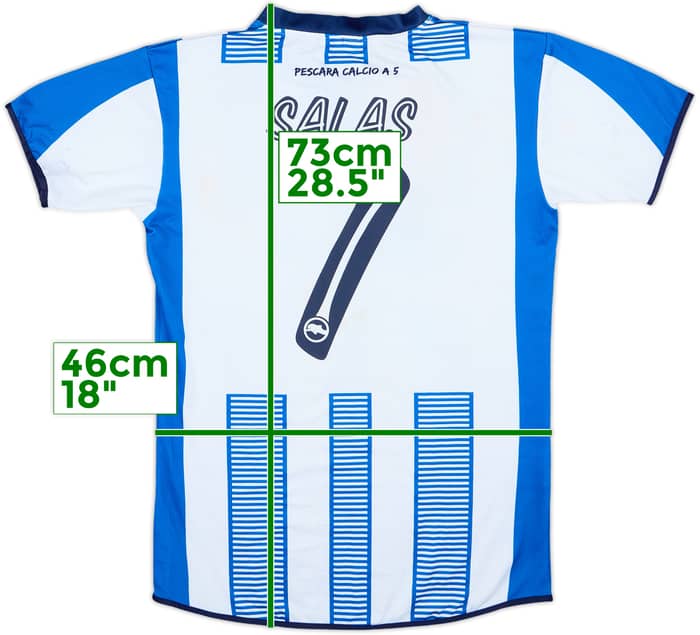 2012-13 Pescara Calcio a 5 Futsal Home Shirt Salas #7 - 5/10 - (M)